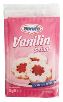2212 BONITO' VANILLIN SUGAR (SECER VANILIN) 40g (5 PACK)