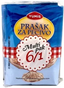 YUMIS’ BAKING POWDER 60g 6 /1 multipak
