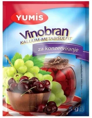 YUMIS’ VINOBRAN (POTTASSIUM METABISULPHITE) 5g