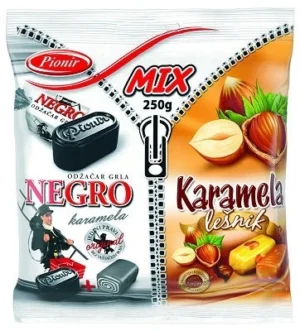 PIONIR’ MIX CARAMEL 250g ( NEGRO + TOFFEE)