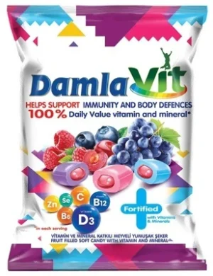 DAMLA’ *VIT IMMUNITY AND BODY DEFECES 100% DAILY VITAMIN AND MINERAL* 90g