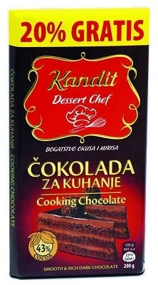 KANDIT’ BAKING CHOC. 200g