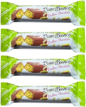 ROSSO BIANCO’ DUBAI CHOCOLATE WITH KADAYIF & PISTACHIO 35g