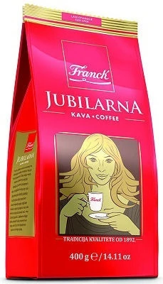 FRANCK’ JUBILARNA GROUND COFFEE 400g *new pack*