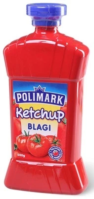 POLIMARK’ KETCHUP MILD 500g BOOTLE
