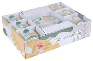 METALAC’ PORCELAN SET ZA KAFU 160ml 61 (ZEL.BEZ) SHS-A-7960