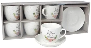 METALAC’ PORCELAN SET ZA KAFU 220ml 61 (B.DOT DREAMS) RXG-N23087C