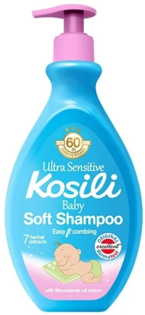KOSILI’ BABY SOFT SHAMPOO AND BATH PUMP 400ml (BLUE)