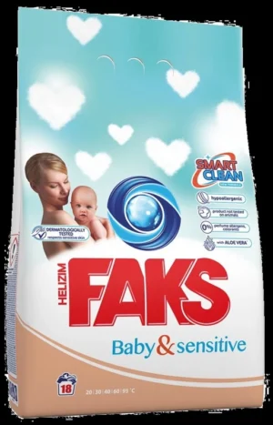 SAPONIA’ FAKS C. BABY SENS. FORM 1.17kg (POWDER DETERGENT)