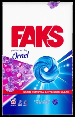 SAPONIA’ FAKS BY ORNEL 3kg (POWDER DETERGENT) new