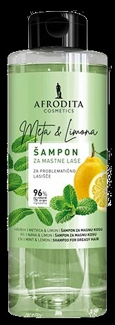 AFRODITA MINT & LEMON SHAMPOO GREASY HAIR 950ml