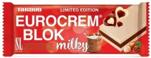 TAKOVO’ EUROCREAM BAR MILKY 100g EL10EB
