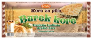 BRADIC' FILLO DOUGH FOR BUREK 430g *NEW PACK*