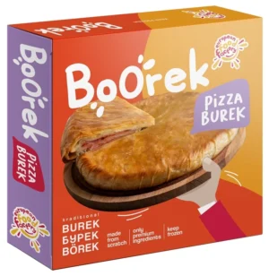 BOOREK’ BUREK WITH CHEESE PIZZA 21.16oz (600g) HALAL
