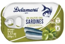 DELAMARIS’ SARDINES IN OLIVE OIL 90g