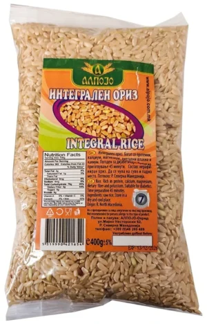 ALPOJO’ INTEGRAL RICE 400g