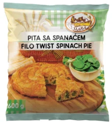 16014 MARA' FILO TWIST SPINACH PIE (PITA SA SPINACEM) 600g