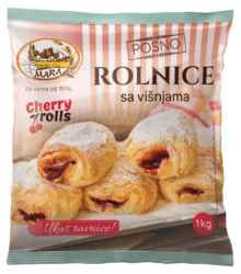 16020 MARA' SOUR CHERRY ROLLS (ROLNICE SA VISNJAMA *POSNO*) 1kg