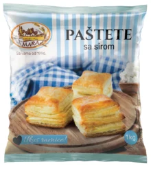 16022 MARA' PUFF PASTRY CUBES WITH CHEESE (PASTETE SA SIROM) 1kg