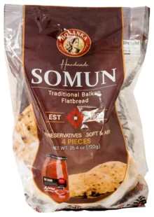 16200 BOSANKA' HANDMADE SOMUN-LEPINJA (TRADITIONAL BALKAN FLATBREAD) 4 PIECES * 6 - 25.4oz (720g)