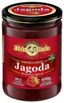 DIDA BOZA' STRAWBERRY SPREAD 690g *No Gluten - No Konzervans-Halal*