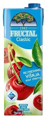 FRUCTAL' SOUR CHERRY JUICE 1.5l *CLASSIC*