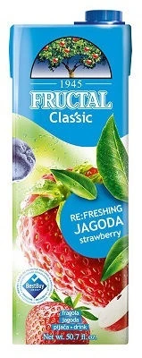 FRUCTAL' STRAWBERRY JUICE 1.5l *CLASSIC*