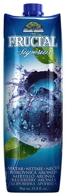 FRUCTAL' BLUEBERRY NECTAR 1l *SUPERIOR 40% FRUIT CONTENT*