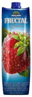 FRUCTAL' STRAWBERRY NECTAR 1l *SUPERIOR*  *NEW*