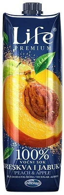 NECTAR' LIFE PREMIUM JUICE PEACH 1L