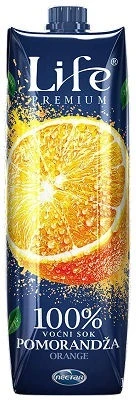 NECTAR' LIFE PREMIUM JUICE ORANGE 1L