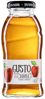 KNJAZ MILOS' GUSTO APPLE JUICE 0.2L