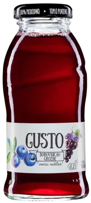 KNJAZ MILOS’ GUSTO BLUEBERRY JUICE 0.2L