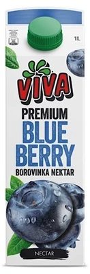 VIVA' PREMIUM BLUEBERRY NECTAR 1L