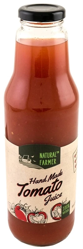 NATURAL FARMER' HAMD MADE TOMATO JUICE MILD 750ml /25 oz