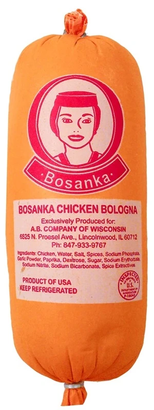 BOSANKA' CHICKEN BOLOGNA, lb