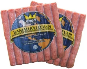 EMSA' BANJALUCKI BEEF SAUSAGE, lb