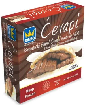 EMSA' BANJALUCKI BEEF SAUSAGE- 1.50lb (sold by unit)