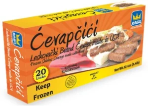 EMSA' LESKOVACKI BEEF SAUSAGE- 1.40lb (sold by unit)