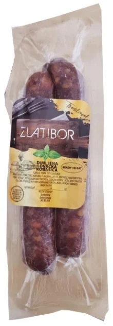 20827 ZLATIBORAC' HICKORY SMOKED HUNTER SAUSAGE 'DIMLJENA LOVACKA KOBASICA'
