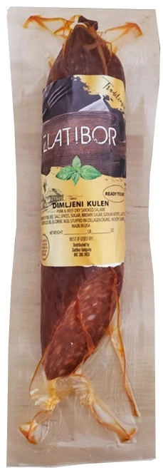 ZLATIBORAC' HICKORY SMOKED SAUSAGE KULEN *PORK & BEEF*