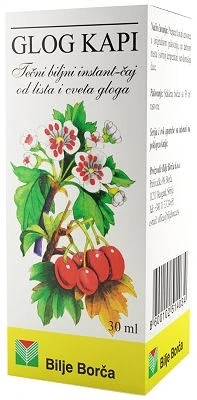 BILJE BORCA' HAWTHORN DROPS (GLOG KAPI) 30ml
