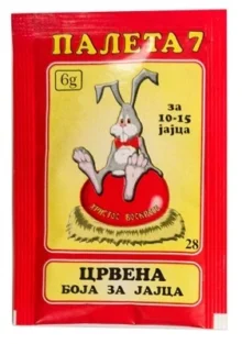 EGG DYE 'RED' 3g