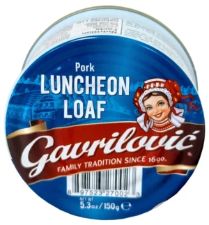 GAVRILOVIC' PORK LUNCHEON LOAF 150g
