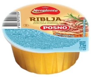NEOPLANTA' FISH PATE 2.65 oz (75g) 'POSNO'