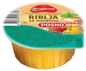 NEOPLANTA' FISH PATE WITH VEGETABLES 2.65 oz (75g) 'POSNO'