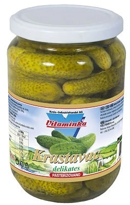 BANJA LUKA' PICKLED CUCUMBER 670g *NEW PACK*