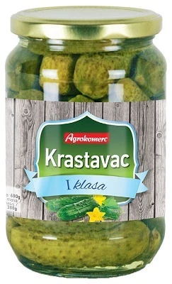 AGROKOMERC' PICKLED CUCUMBER 680g *FIRST CLASS*