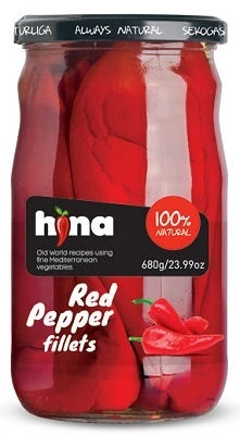 HINA' RED PEPPERS FILLETS 680