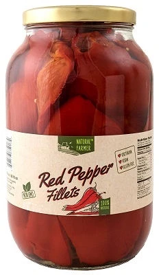 NATURAL FARMER' RED PEPPER FILLETS 2500ml
